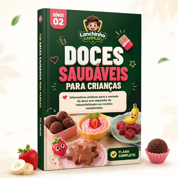 Bônus 02 — Doces Saudáveis para Crianças