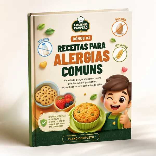 Bônus 03 — Receitas para Alergias Comuns