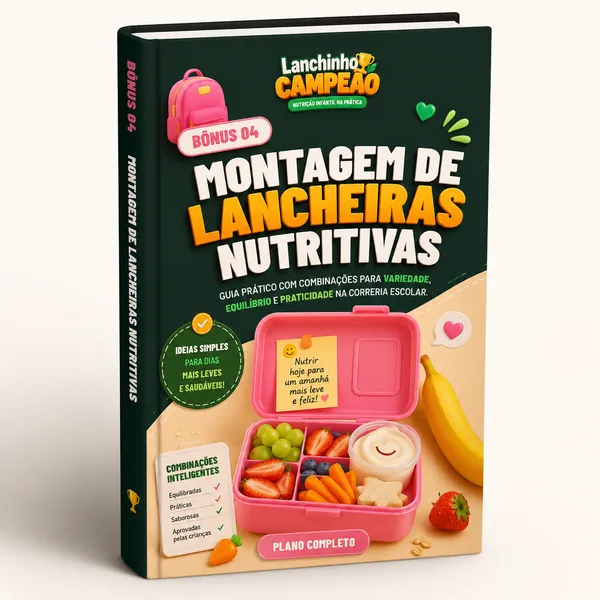 Bônus 04 — Montagem de Lancheiras Nutritivas