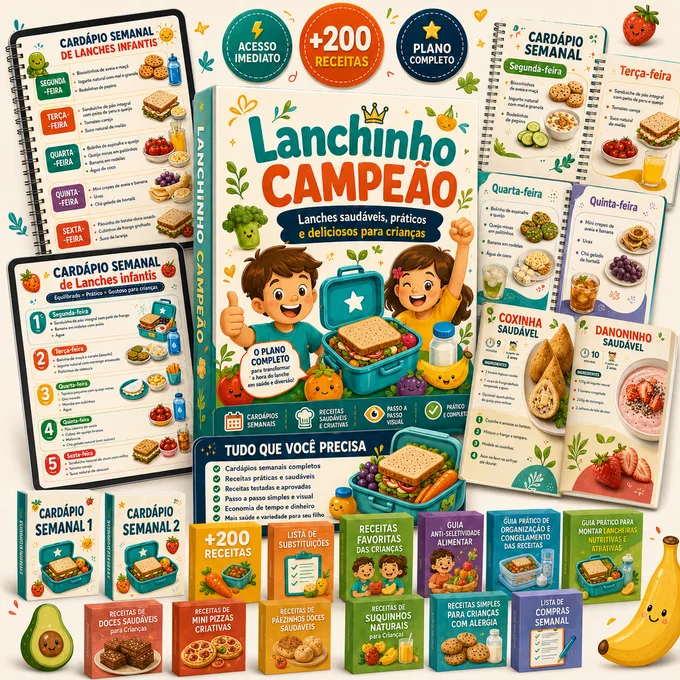 Mockup do Plano Completo — Lanchinho Campeão